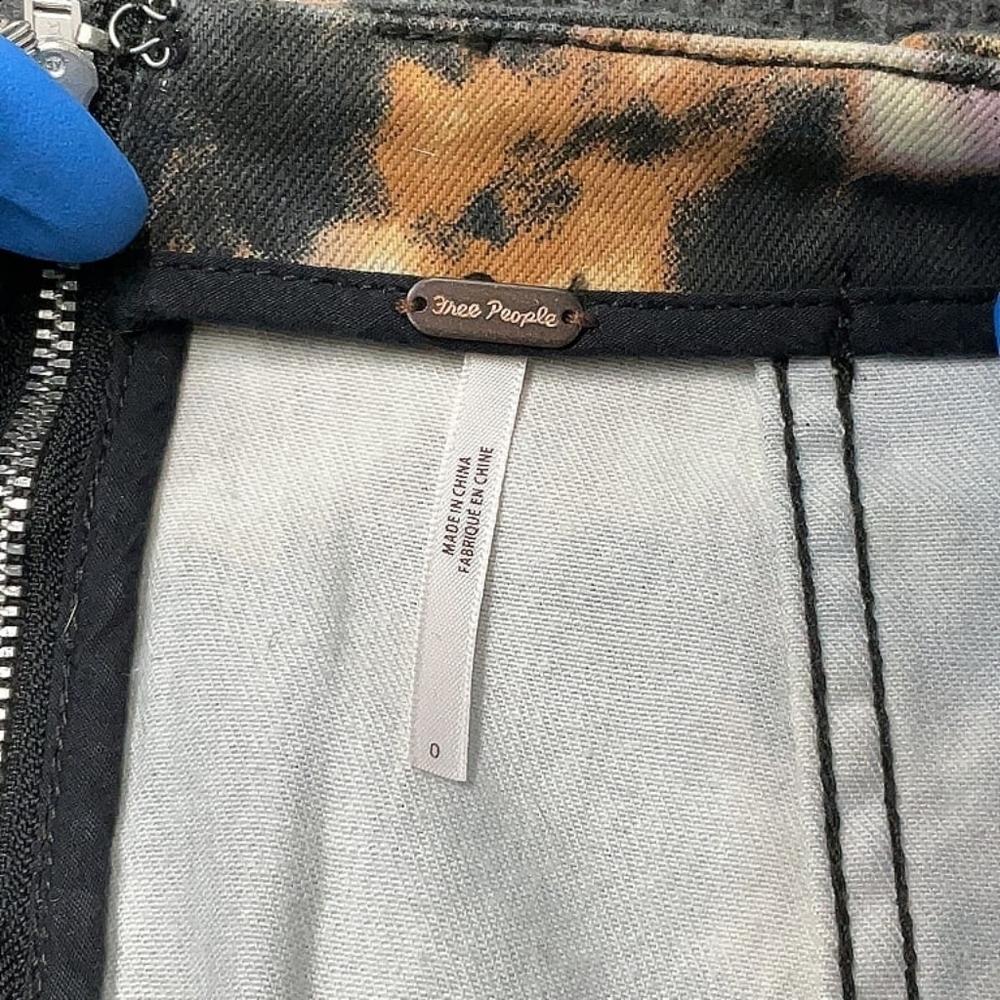 Free People Tie-Dye Mini Skirt - Picture 4 of 5